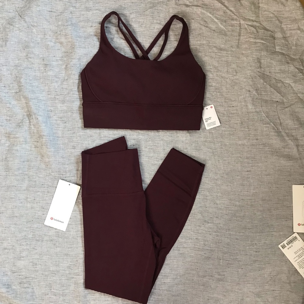 LLL Energy Bra LL Rib (cassis) - Picture 9 of 11